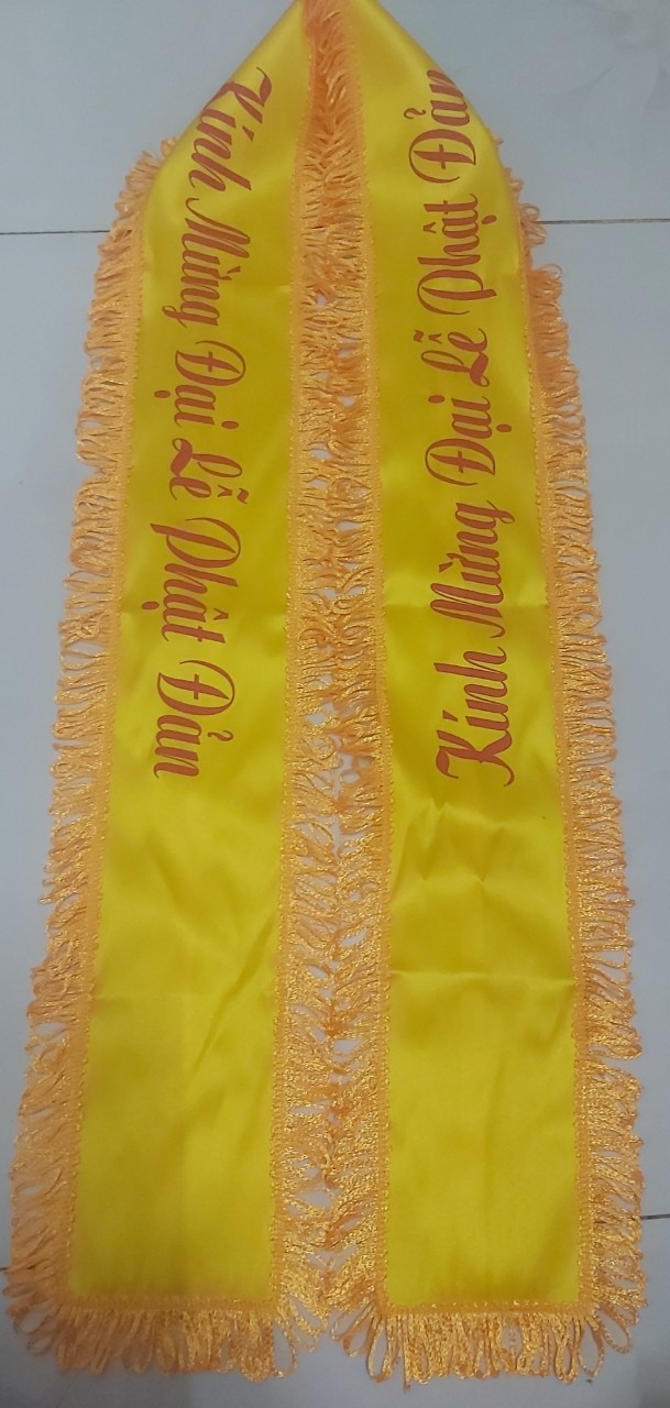Băng đeo chéo Lễ Phật đản - Nghi lễ Phật giáo