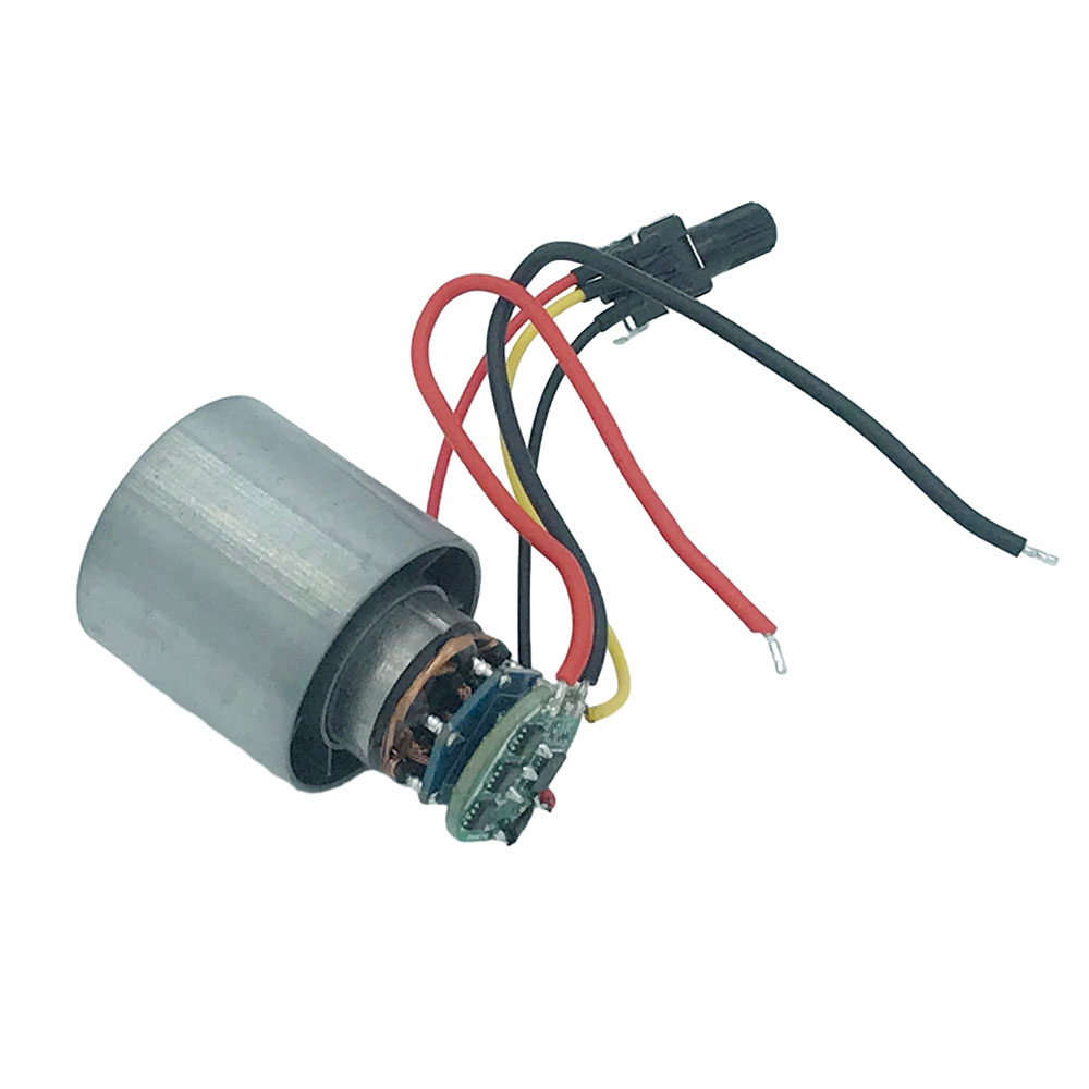 Brushless motor dc 7-24v 3.5a 70w 100000rpm high speed cnc aluminum alloy impeller ducted fan motor stepless speed regulation