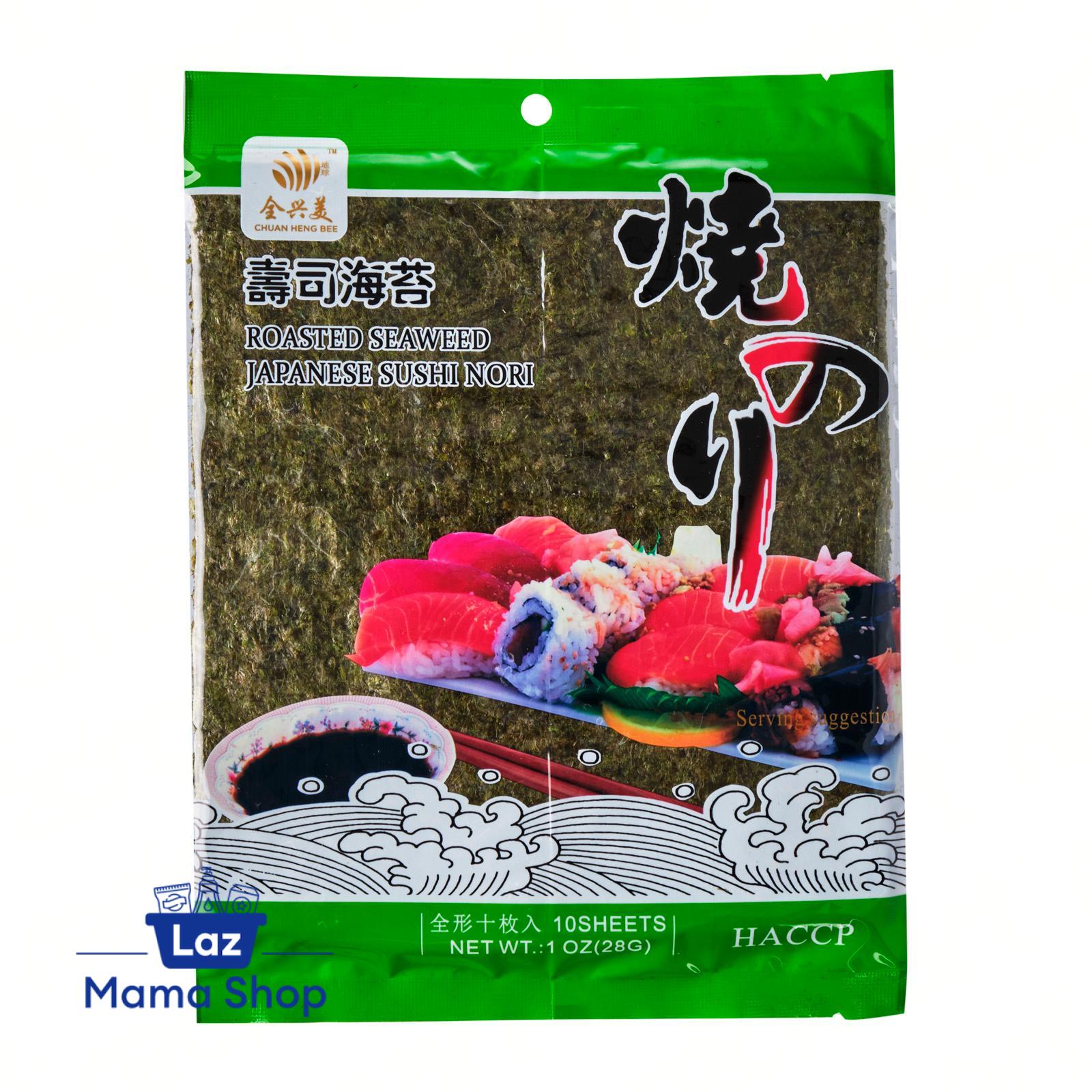 Chuan Heng Bee Green Nori Sushi Seaweed (Laz Mama Shop) | Lazada