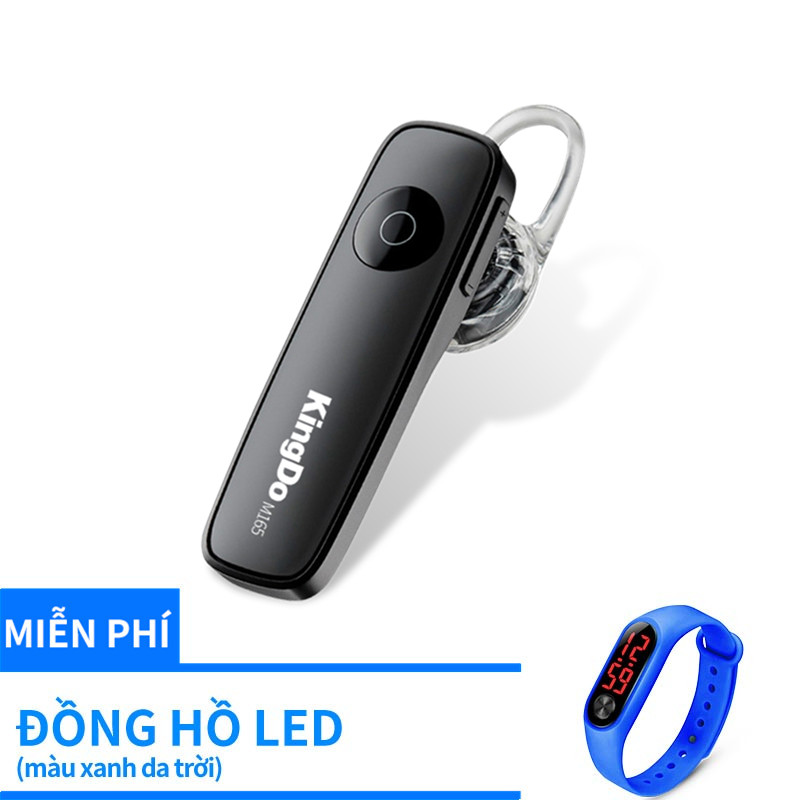 Tai nghe không dây headset M165 bluetooth V4.1Tai nghe không dây, Tai Nghe Bluetooth, Tai nghe khong day giá rẻ, Tai Nghe Bluetooth Nhét Tai Kèm Mic Đàm Thoại Nghe Nhạc Wireless Headset M165 Đồng hồ LED miễn phí