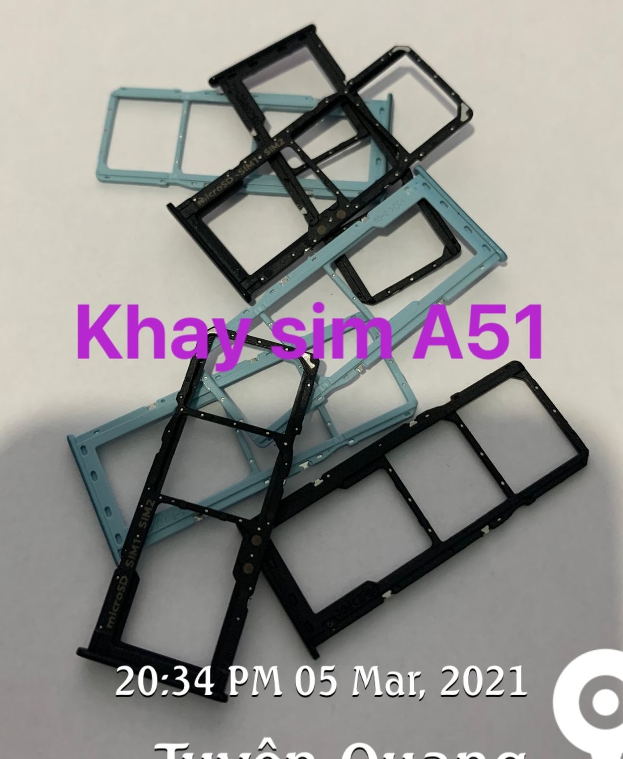 khay sim samsung A51