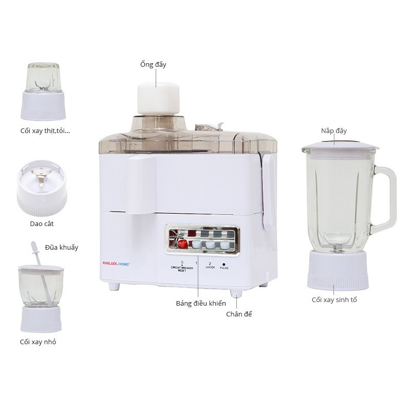 MÁY ÉP TRÁI CÂY KHALUCK KL-360 1.25 LÍT