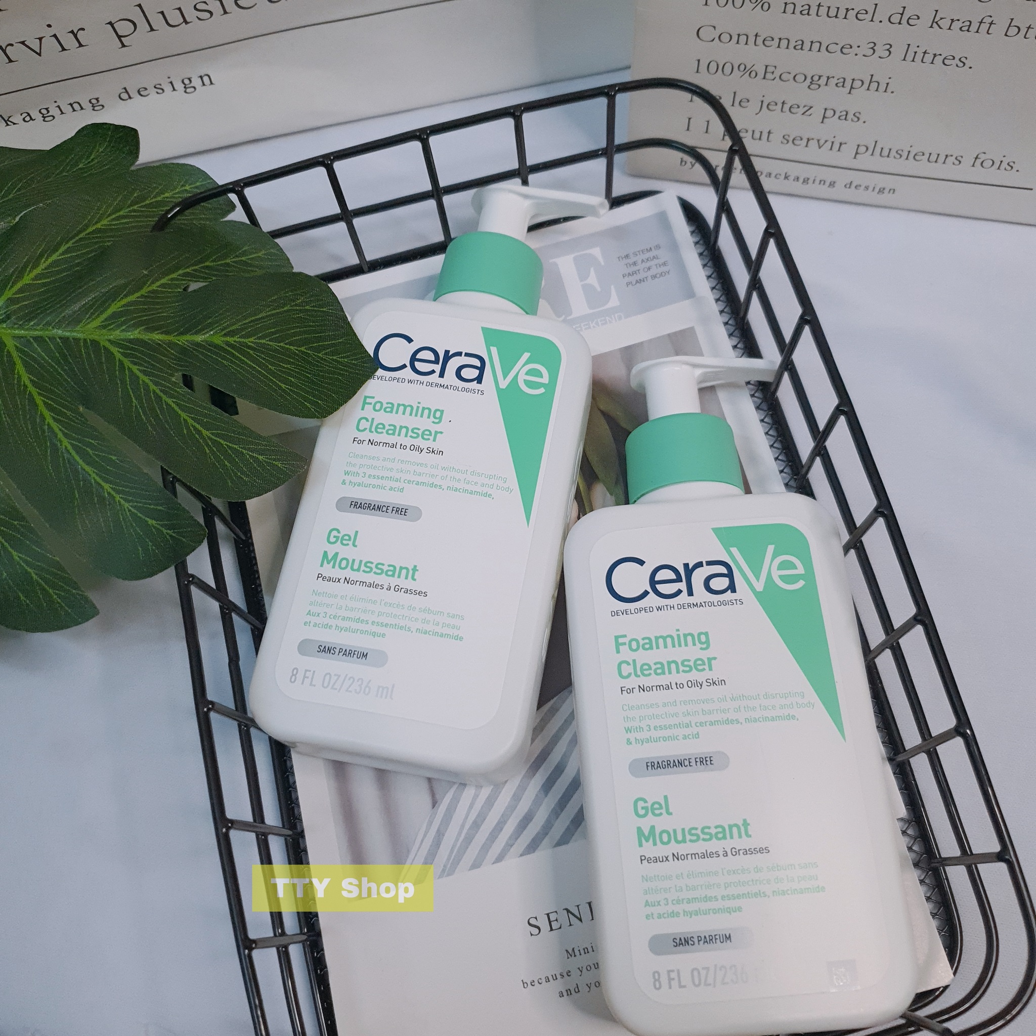 Sữa Rửa Mặt Cerave Foaming Cleanser, Hydrating Cleanser 236ml
