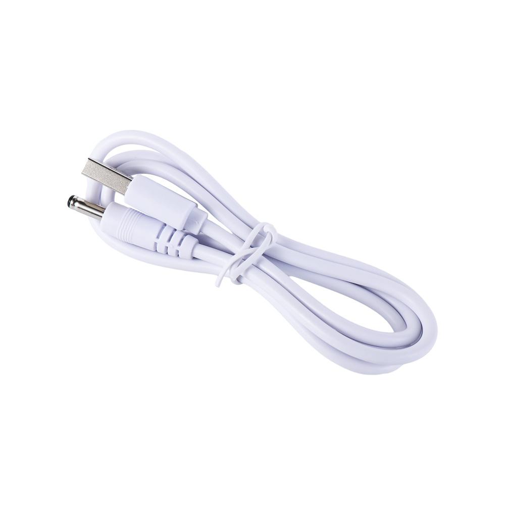 POISON Dc Power Plug Circular Hole Adapter USB Adapter Cable Barrel Power Cable 5V Power Supply Cord Dc Power Plug Line Usb To Dc 3.5mm Cable Charger Power Cable