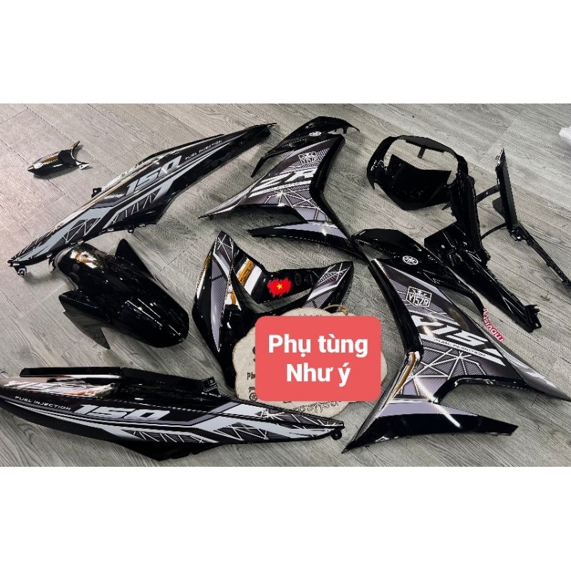 Dàn áo Exciter 150 đủ màu, có dán sẵn tem