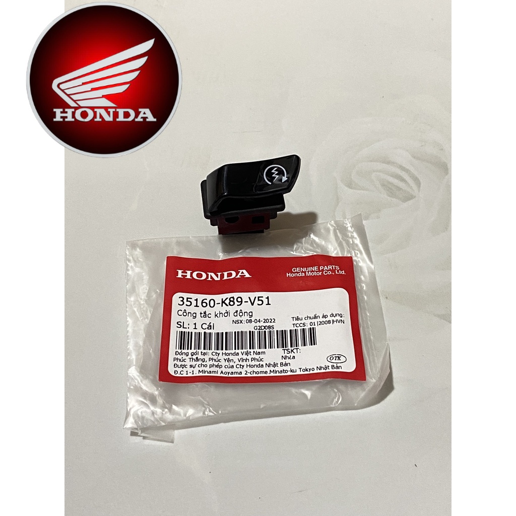 Công tắc khởi động Wave alpha 110, Wave S,RS,RSX 110  (35160K89V51)