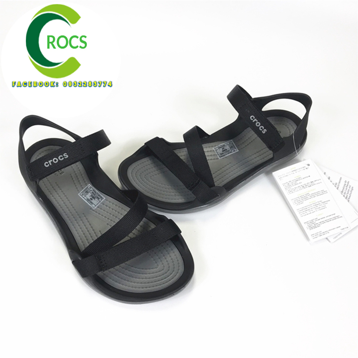 GIÀY SANDAL CHỐNG HÔI CHÂN -CROCS- WEBBING NỮ
