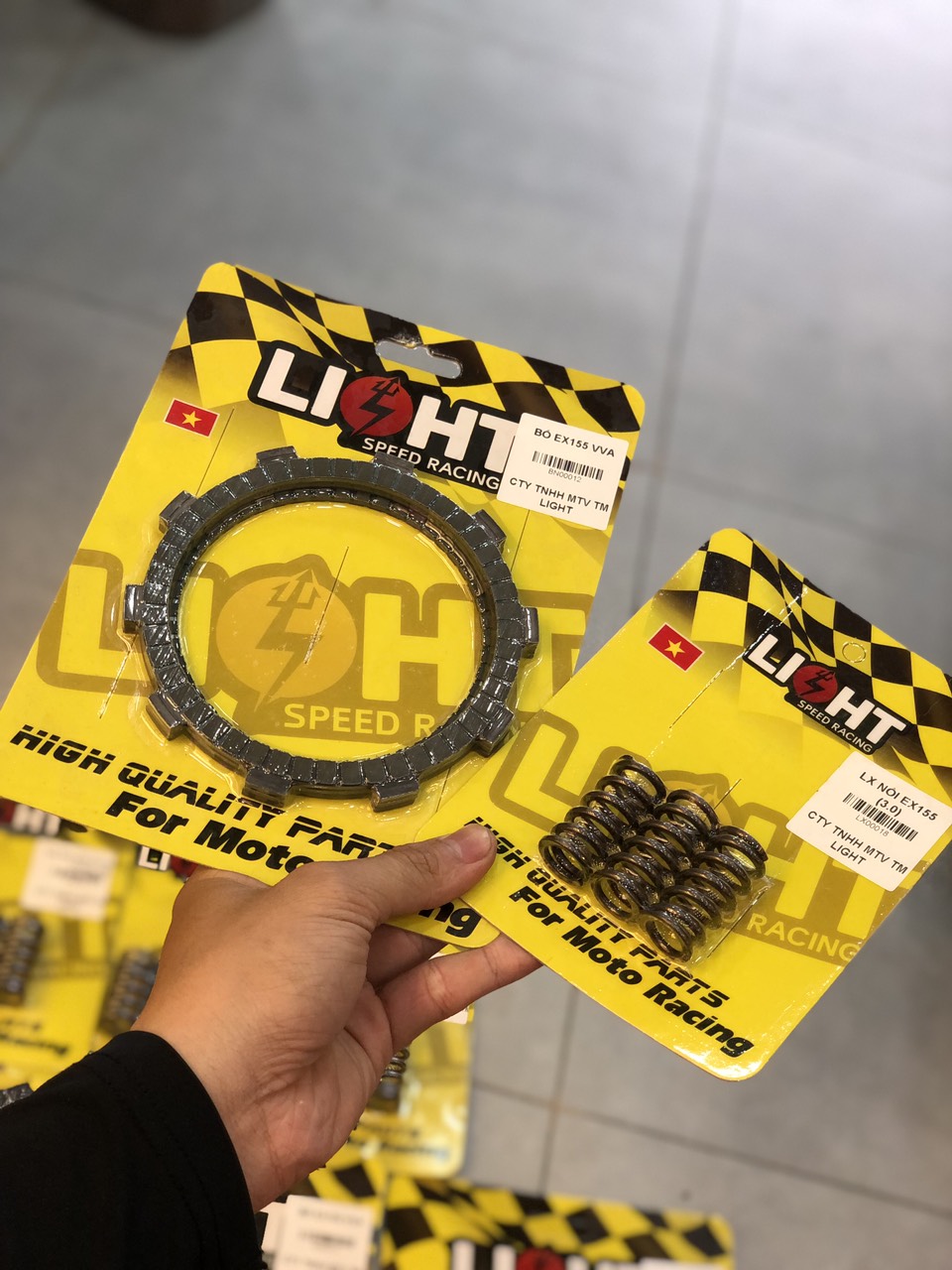 Bố nồi - lò xo nồi light ex155 /r15v3