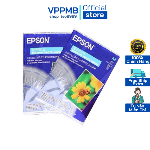Giấy in ảnh 1 mặt epson -a4