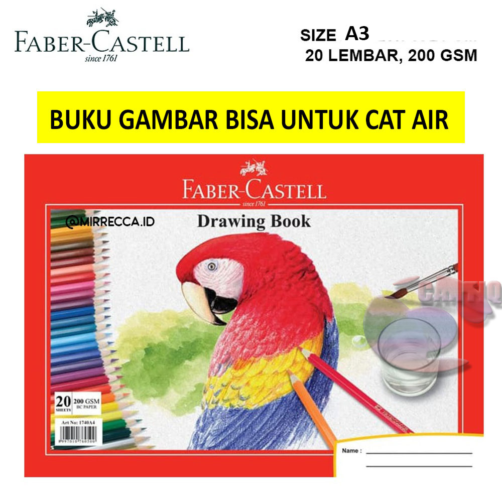 Faber Castell Buku Gambar A3 A4 A5 Bisa Untuk Cat Air Faber Castell
