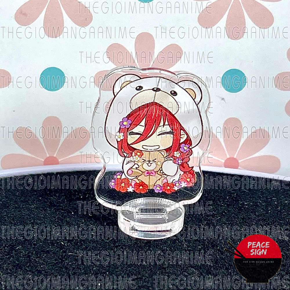 Mô hình Standee BLUE LOCK ver ĐỒ THÚ mini chibi mica acrylic tượng anime