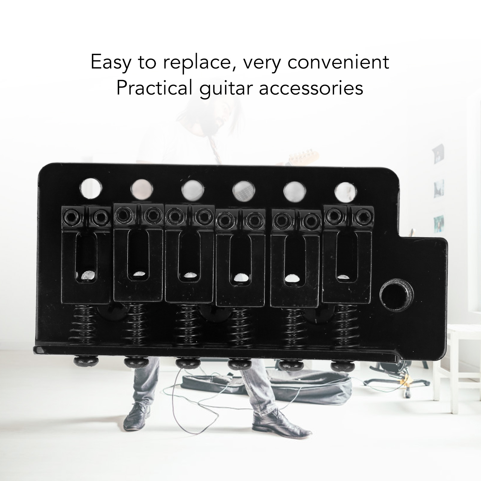 Electric Guitar Tremolo Bridge Electric Guitar Bridge Wide Application for Replacement