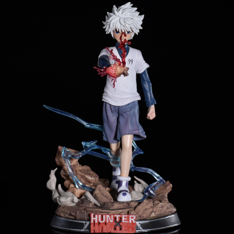 Figurine Hunter×Hunter Killua Zoldyck 34 Cm - Matière PVC - Neuf - Collection Anime - Marque LZS