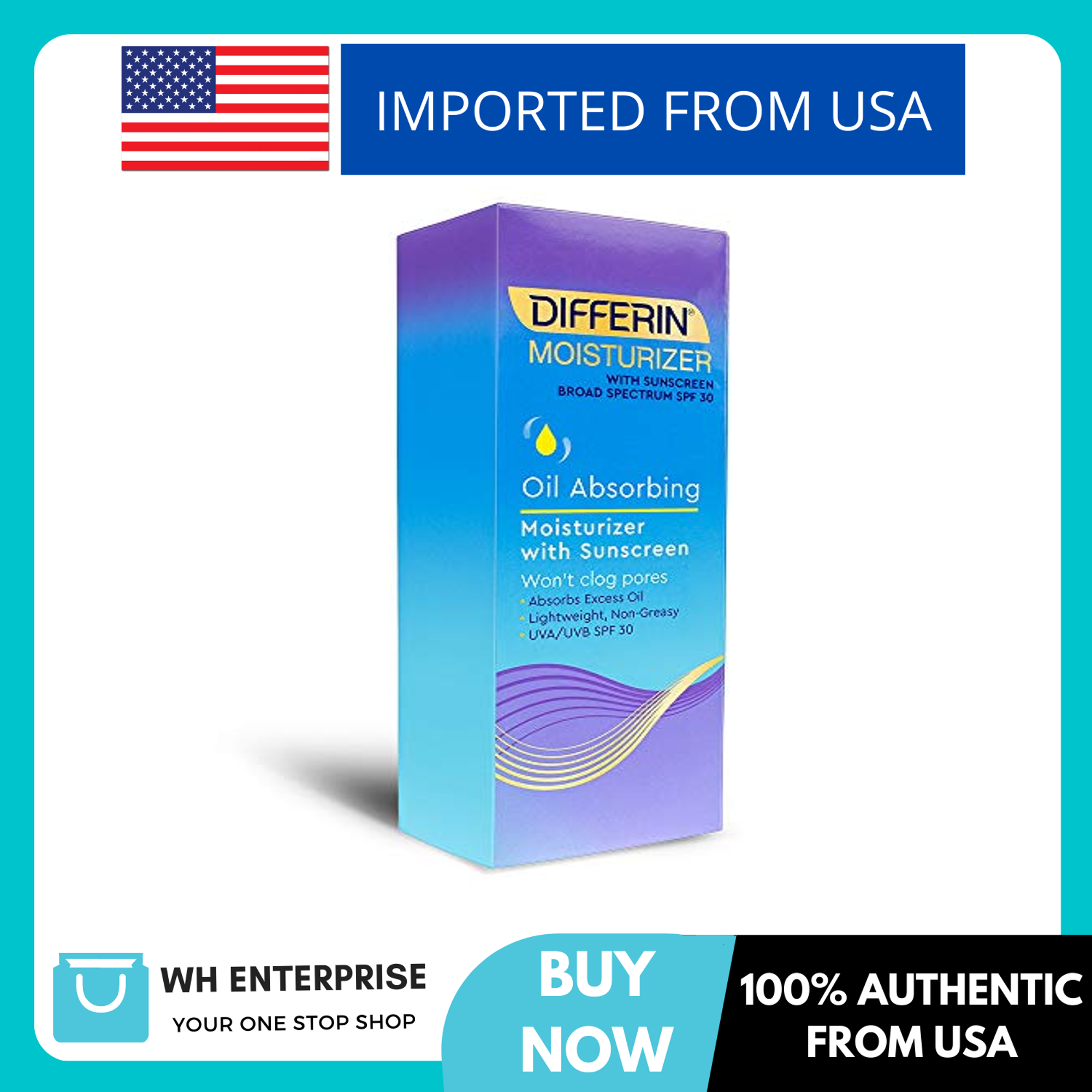 differin oil absorbing moisturizer with spf