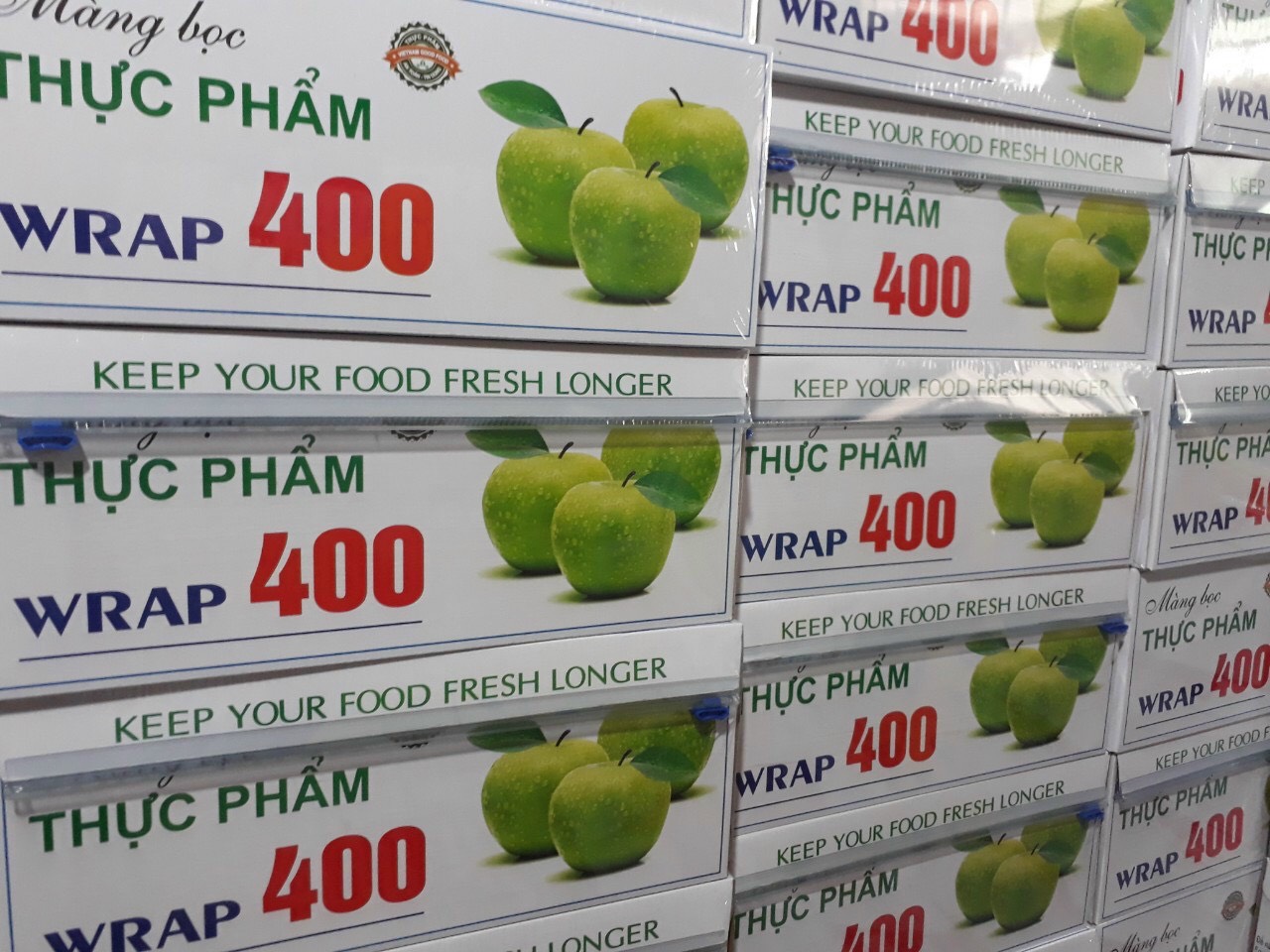 MÀNG BỌC THỰC PHẨM EUFOOD WRAP 400 30CM x 250M