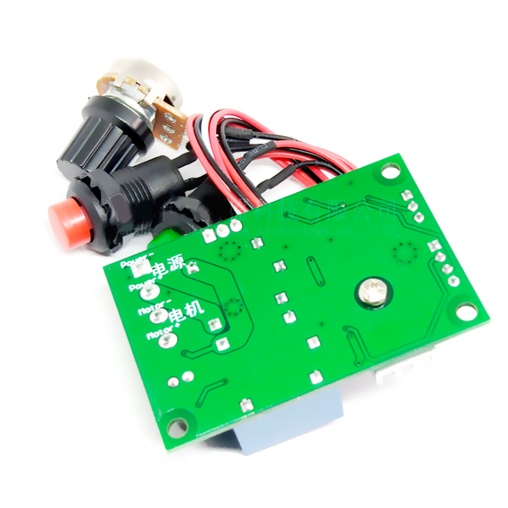 DC 6V 12V 24V PWM Motor Speed Controller Forward and Reverse Switch Linear Actuator Motor Controller Adjustable Speed Control