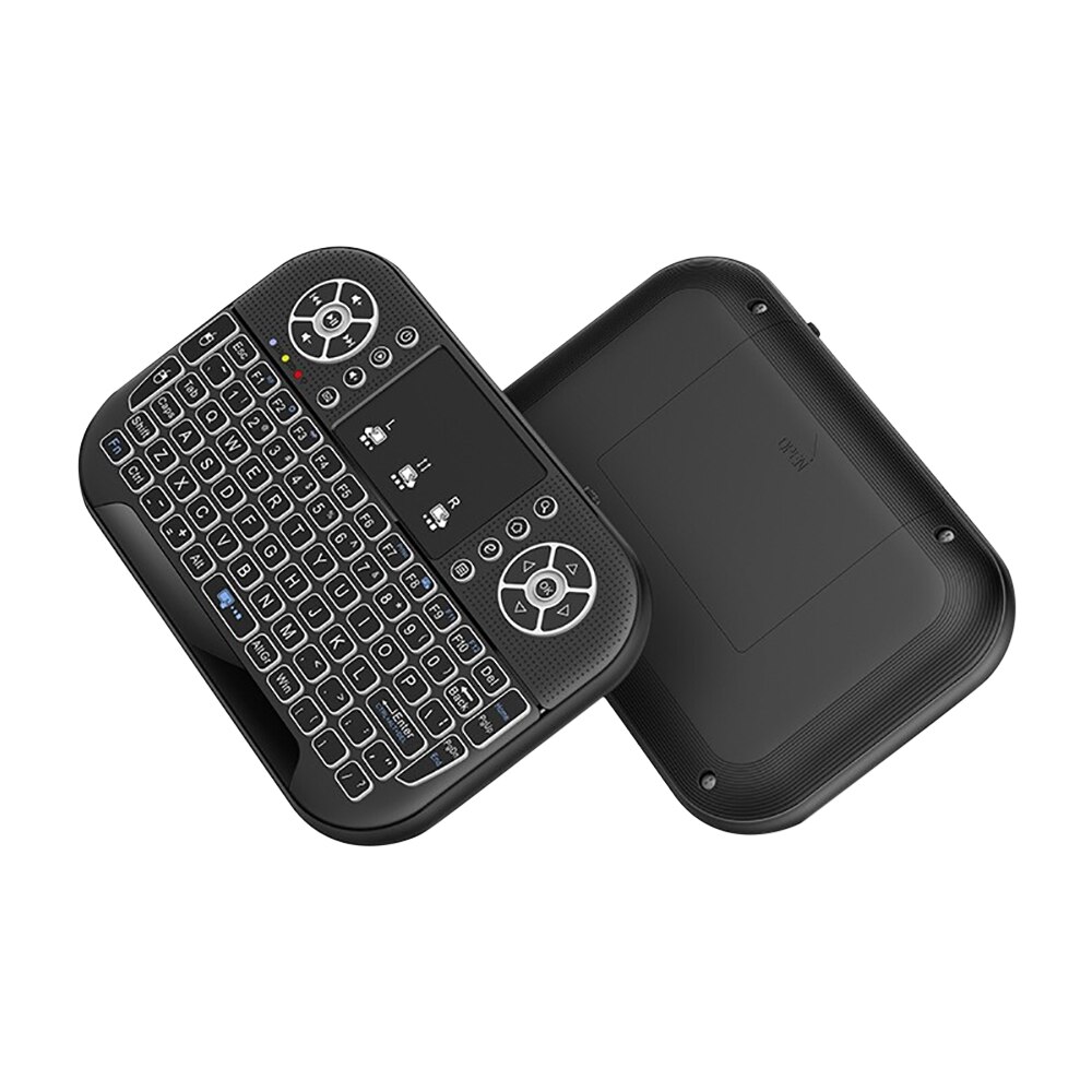 A8 Mini Bluetooth Keyboard 2.4G Dual Mode Handheld Fingerboard Backlit Mouse Touchpad Remote Control for Windows Android TV