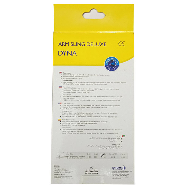 Đai treo tay cao cấp màu xanh dương Dyna – 1605 Likima