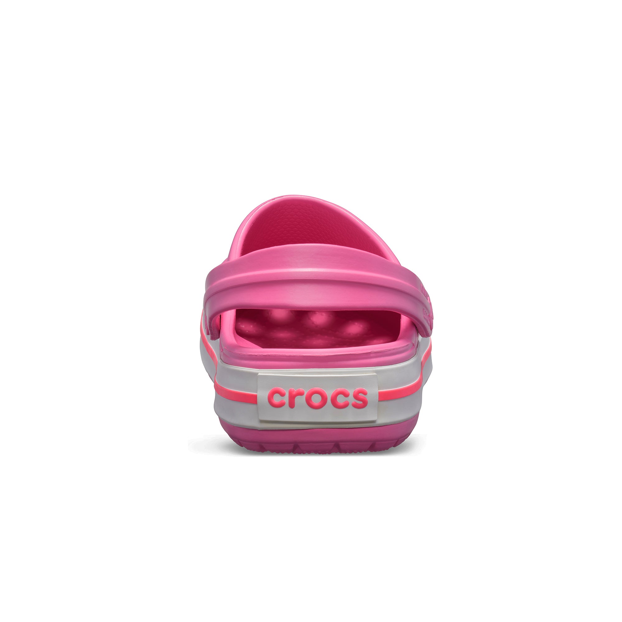 Giày Clog Unisex Crocs Crocband - Pink Lemonade/White