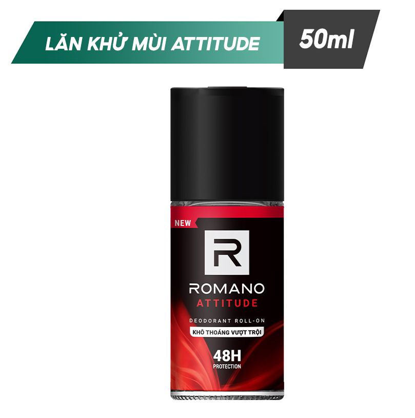 [HCM]Lăn Khử Mùi Hương Nước Hoa Romano Attitude 50ml