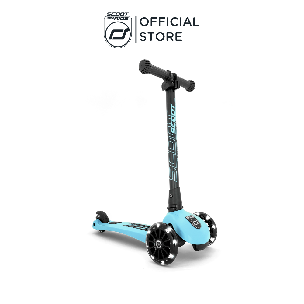 Xe scooter trẻ em Scoot and Ride Highwaykick 3 LED (Blueberry)
