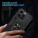 New Phone case Realme C71 C75 C75X Back Cover Car Mounted Finger Ring Bracket Hard and Soft Dual Protection Fall Prevention For Realme C75X C75 C71 case. 