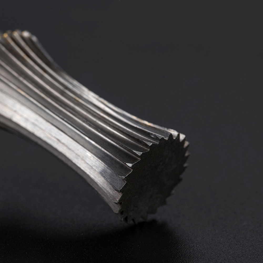 【StyleVoyager】Concave Curved Boring Tool Tungsten Steel Milling Cutter 1pc Carbide Wood Carving Head Metal Rotating File U-type. 