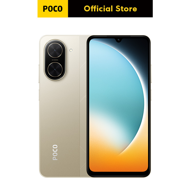 POCO C71 イエロー 4GB+128GB ジムーフリー POCO C71 Smartphone | 4GB+128GB, Powerful octa-core processor
