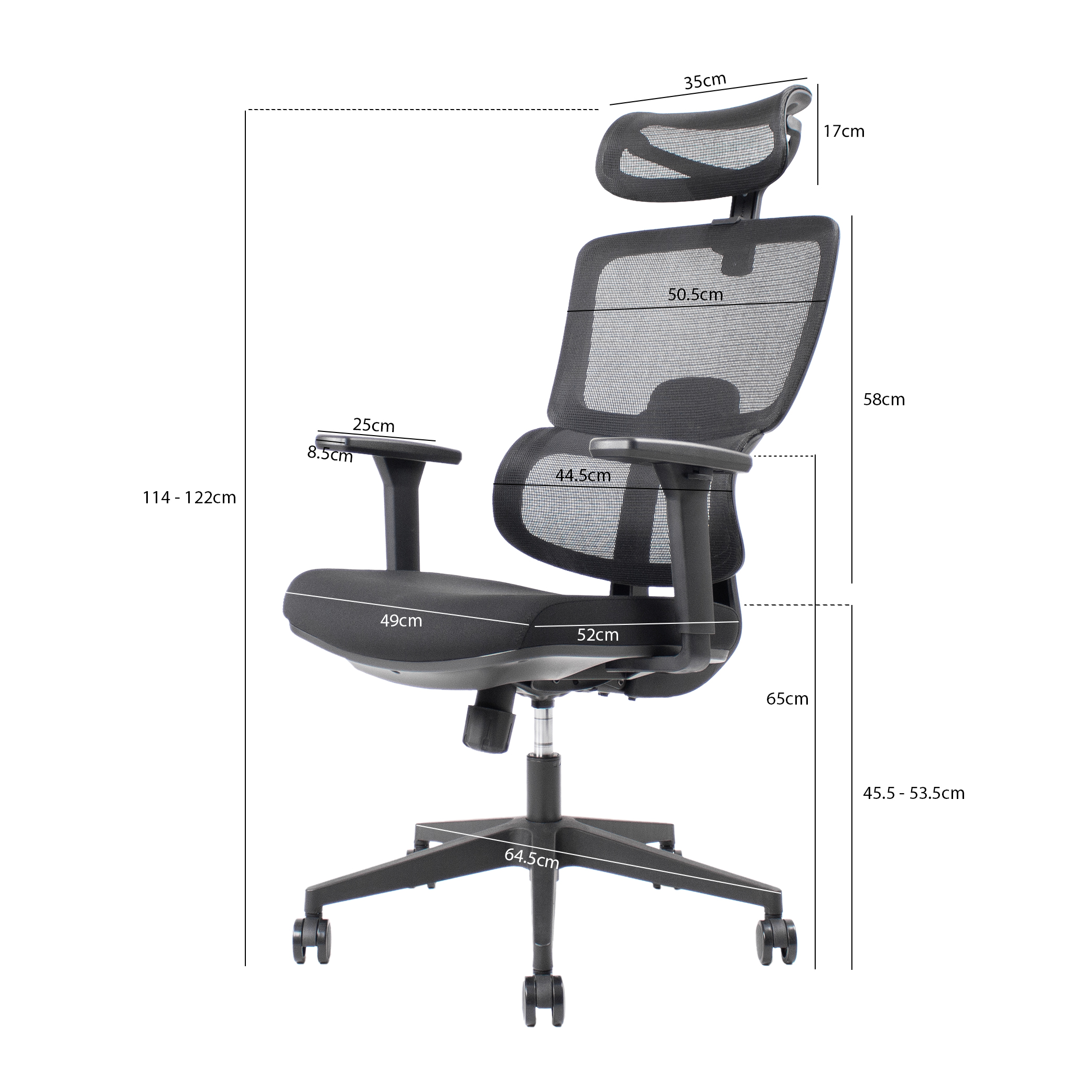 (JIJI.SG x VISIONSWIPE™) ARGO Office Chair / Computer Chair Office