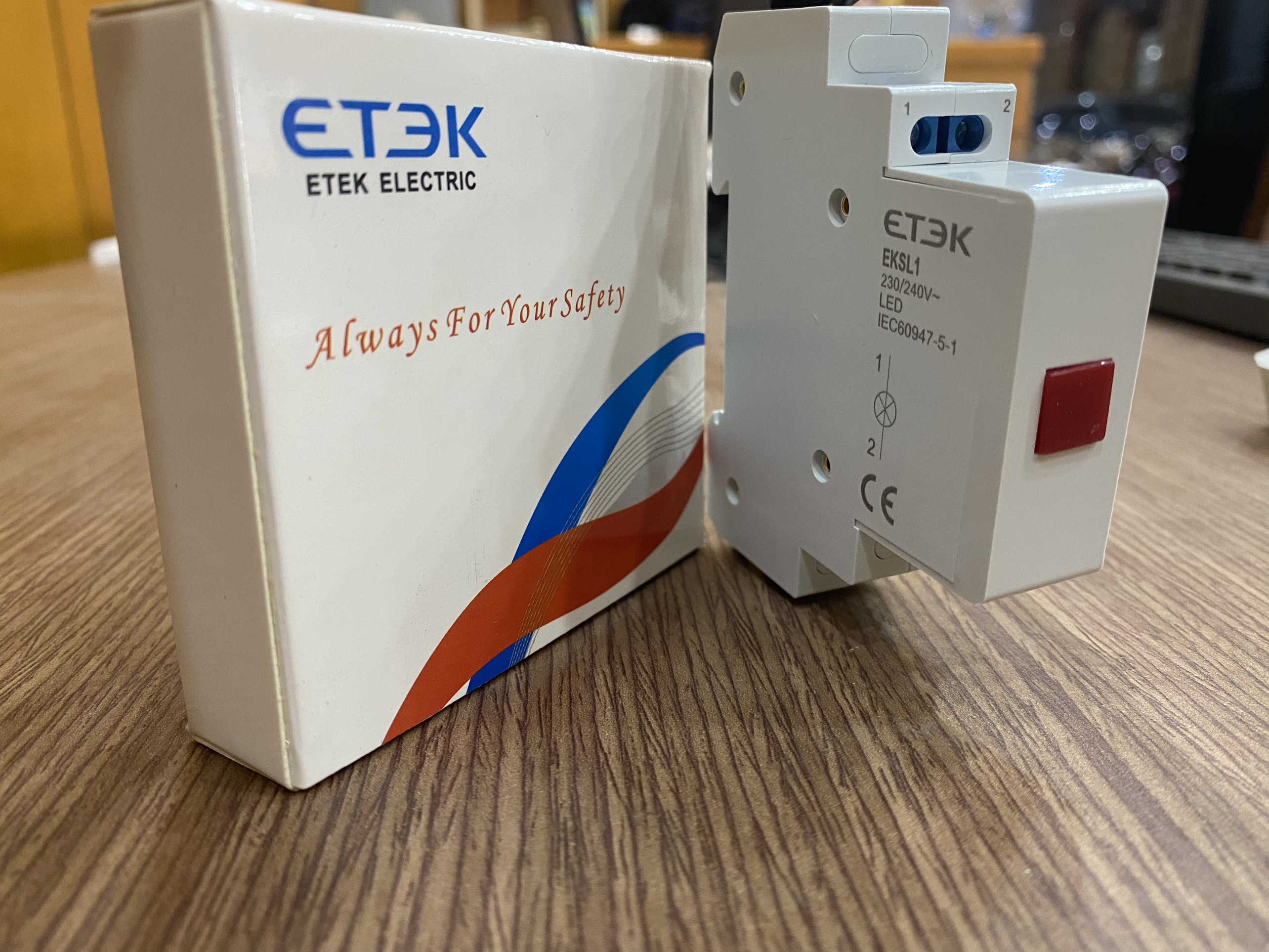 Đèn báo pha gắn tủ điện 1 pha, 3 pha, thương hiệu ETEK