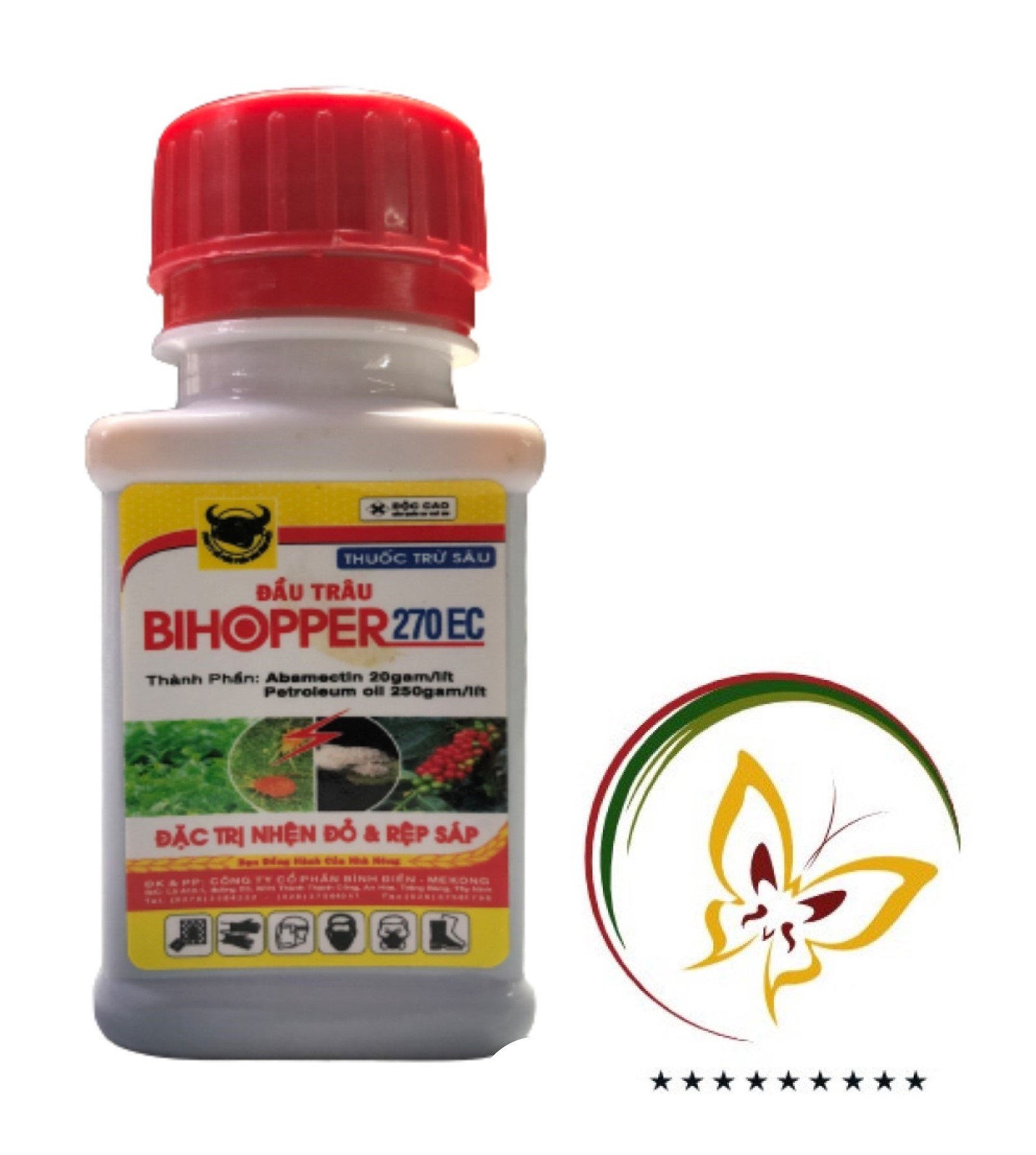 Chế phẩm Sinh học trừ rệp sáp, nhện đỏ BiHopper - #014B# 50ml