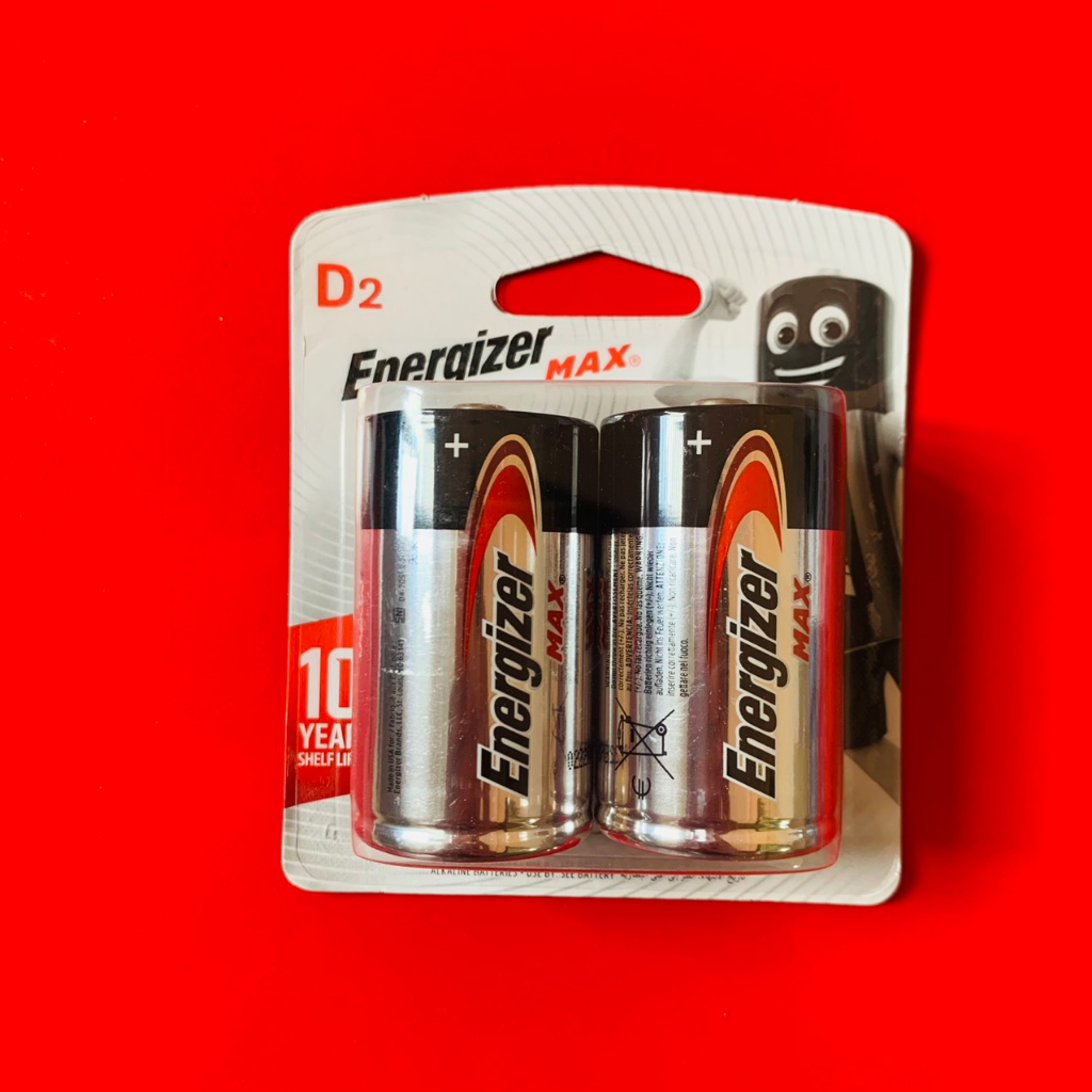 Pin đại d alkaline energizer e95 1,5v vỉ 2 viên pin - vpp bảo an