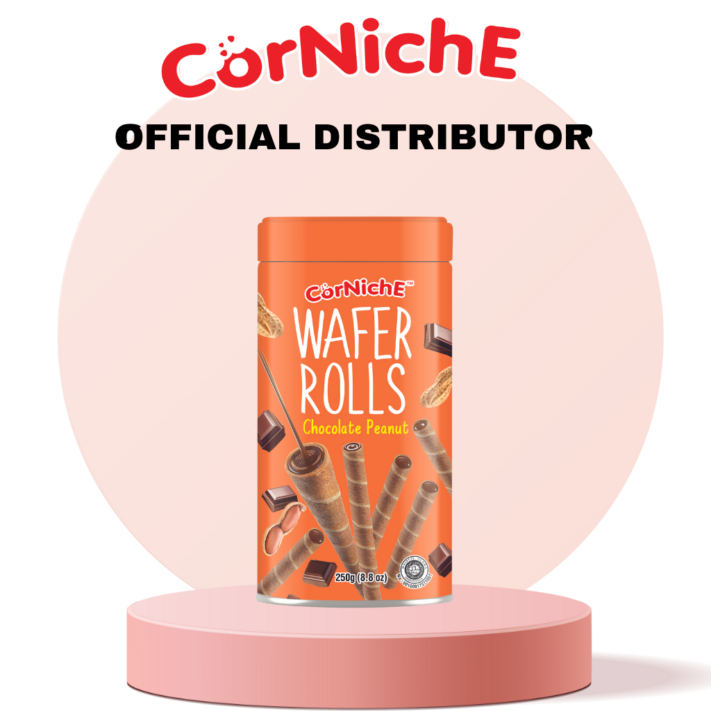 Bánh quế socola vị đậu phộng 250g