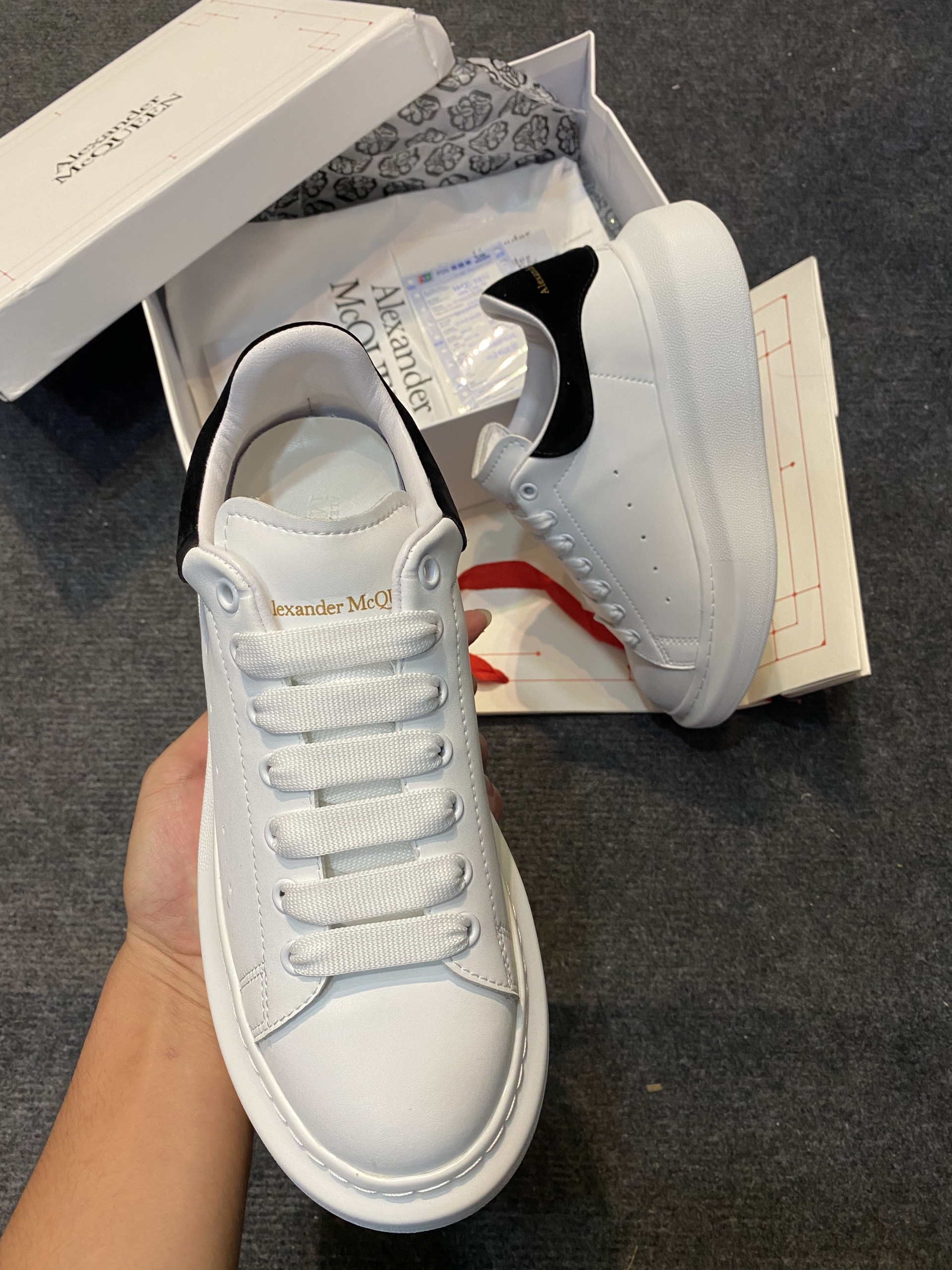 Giày alexander mcqueen nam nữ sc