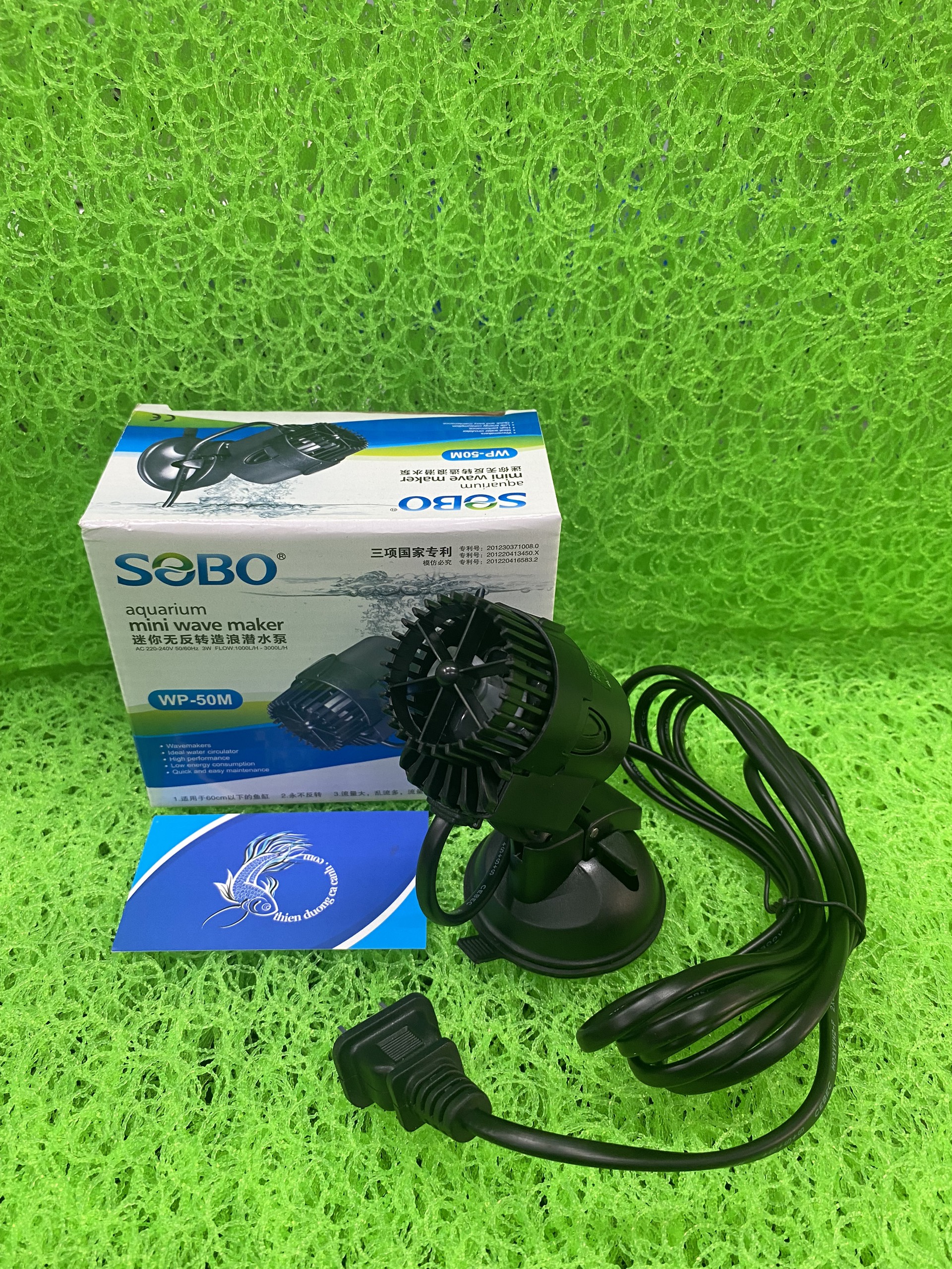 Máy Thổi Luồng Sobo WP Cho Bể Cá ( Mã 100M-200M-300M-400M)