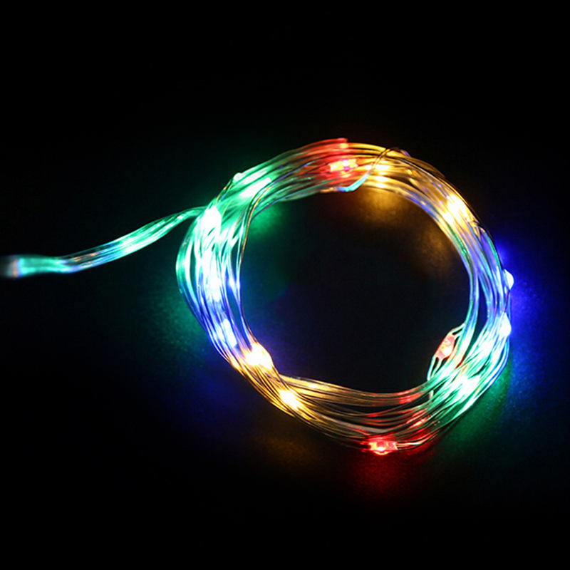 Heceee dây đồng led mini hoạt động bằng usb 2m 20led 3m 30led đèn thần tiên