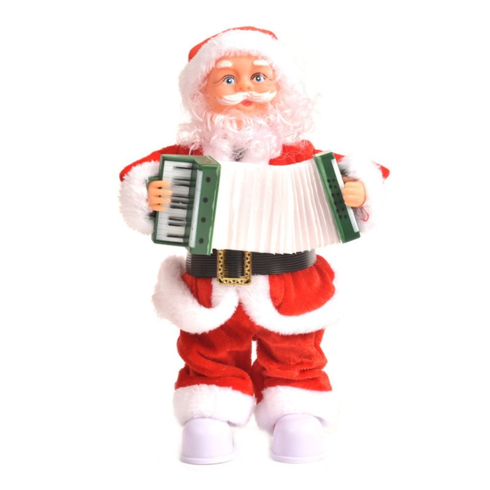 DGHD Dây Leo Núi Ông già Noel chạy điện Dù Thang leo núi Ông già Noel twerk Đồ trang trí Giáng sinh Cây nhảy Bậc thang leo núi ông già Noel Ông già Noel chạy điện
