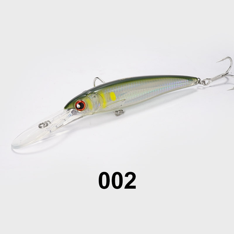 Noeby trolling minnow fishing lures 120mm floating 140mm 160mm slow sinking wolers artificial bait for sea bass fishing lure