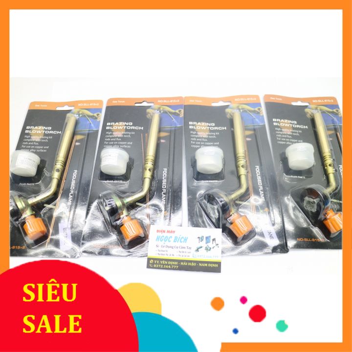 Đầu khò ga đồng đa năng butane