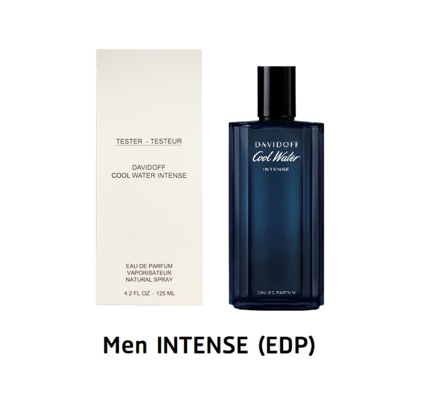 DAVIDOFF Cool Water Man Intense EDP 125 ml. น้ำหอมแท้ พร้อมกล่องซีล
