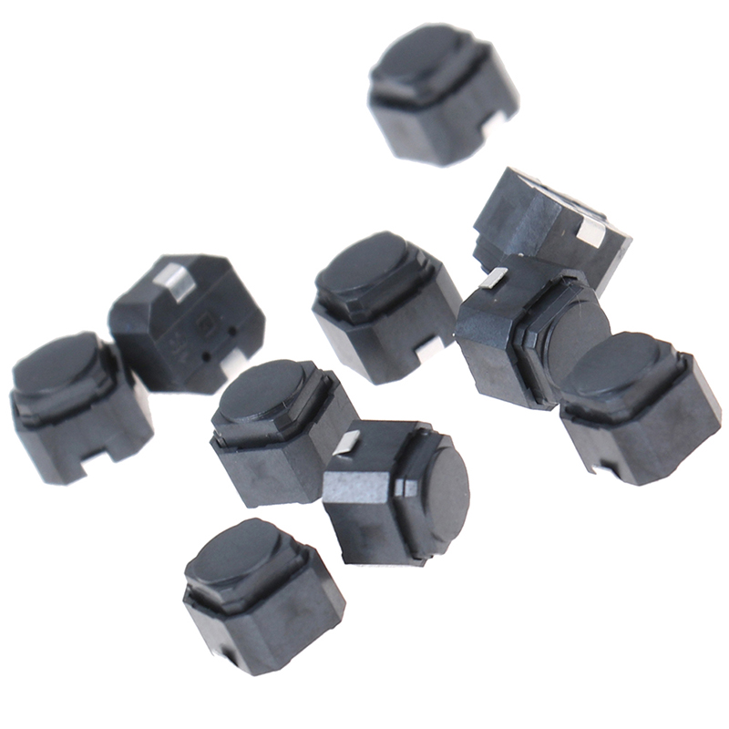 10Pcs Silent Tact Switch 6x6x5mm Silicone Button Switch Touch Switch