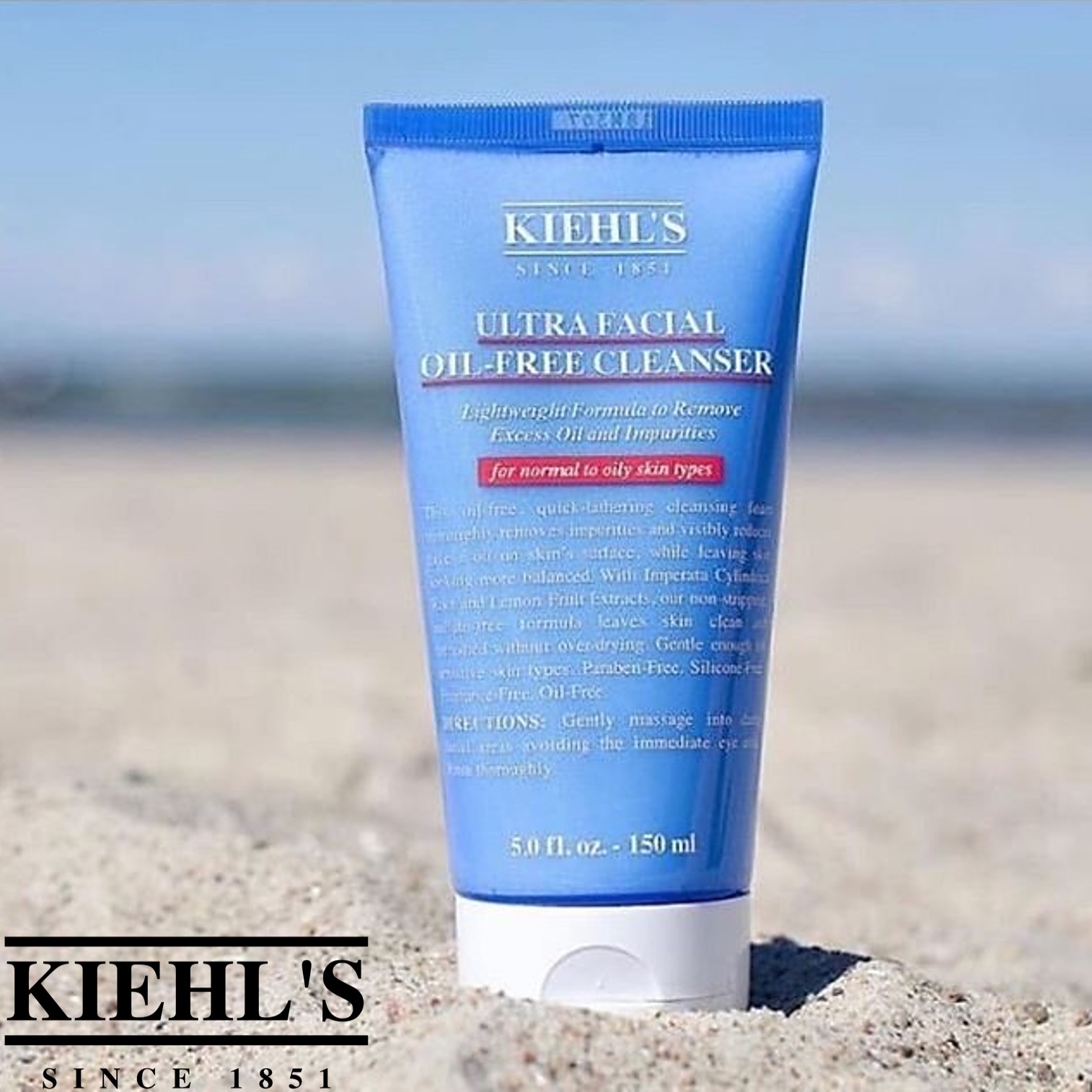 Kiehls Ultra Facial Oil Free Cleanser ผลิตภัณฑ์ทำความสะอาดผิวหน้าคืน