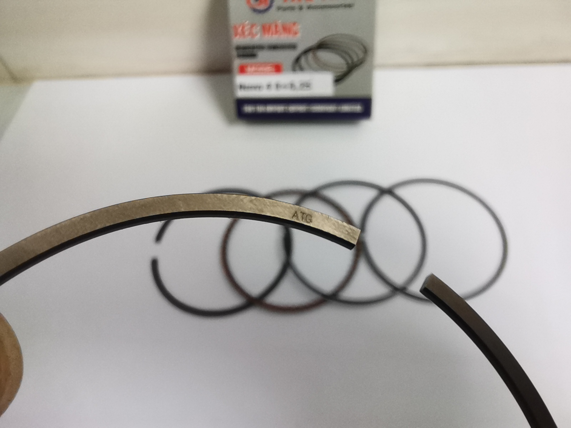 Xéc Măng bạc AB 125 cao cấp cos 0 đến  4