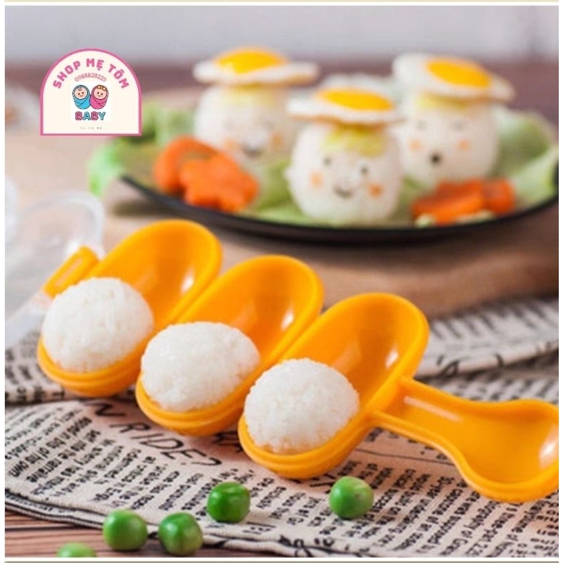 Khuân Lắc Cơm Cho Bé ( tặng kèm thìa )