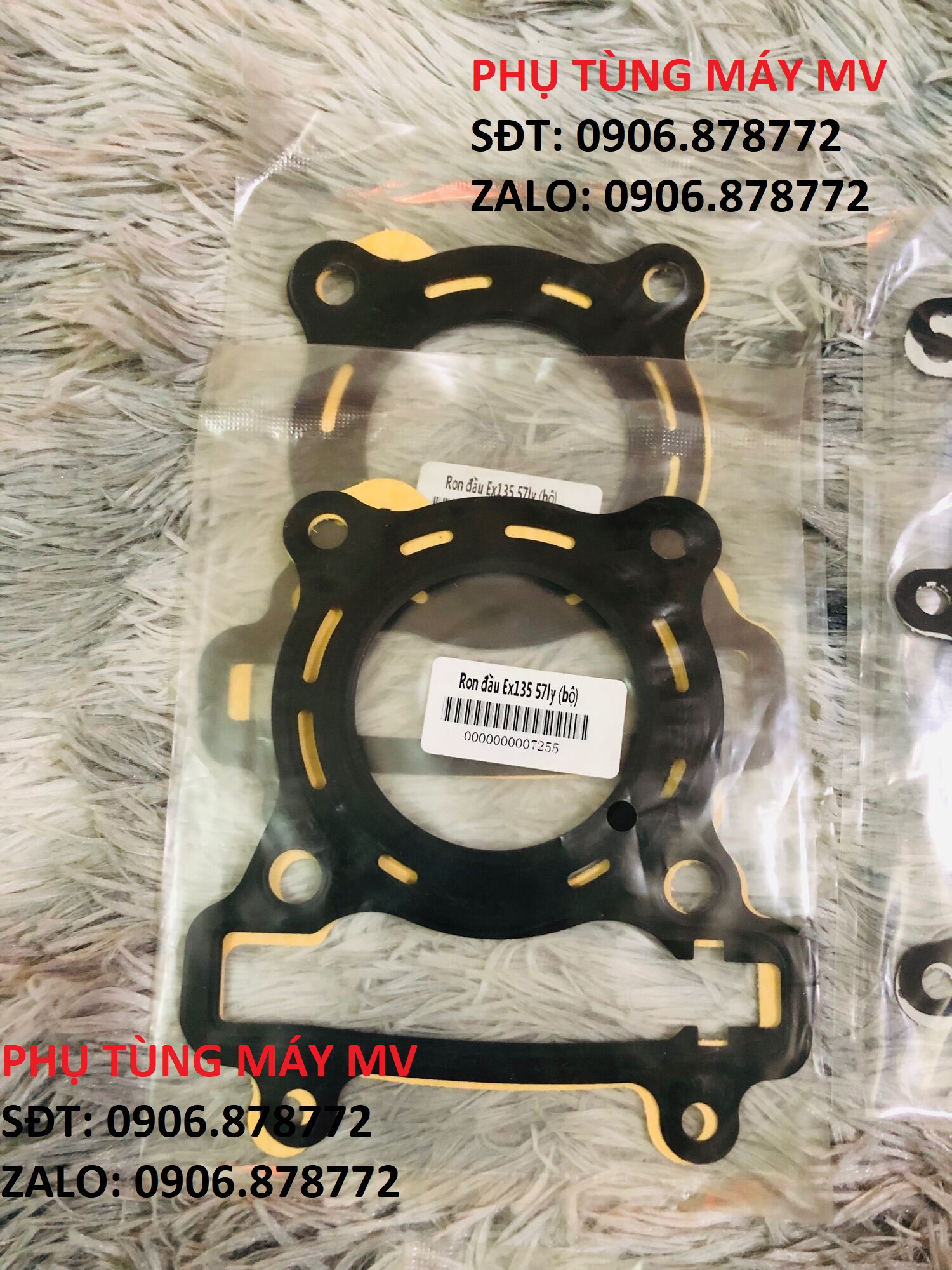 Ron đầu lòng size 57.62.65.68.72mm dành cho xe ex135/150