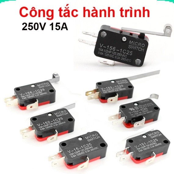 Công Tắc Hành Trình T125 5A 250V ||