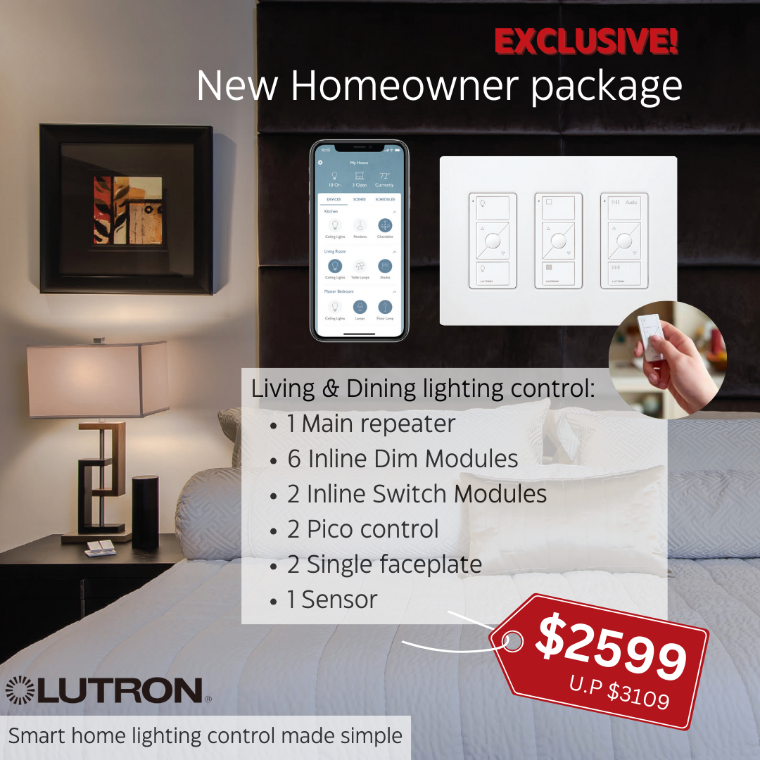 Lutron Wireless Lighting Control System