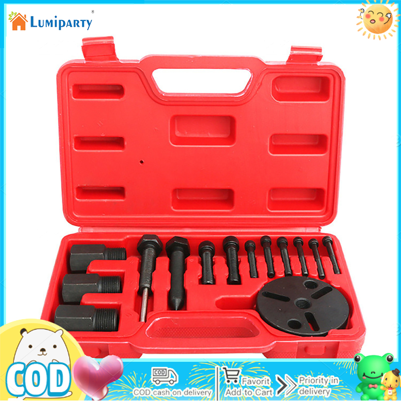 Air Compressor Clutch Rebuild Removal Tool Kit AC Clutch Puller Auto Air Conditioning Compressor Maintenance Tool