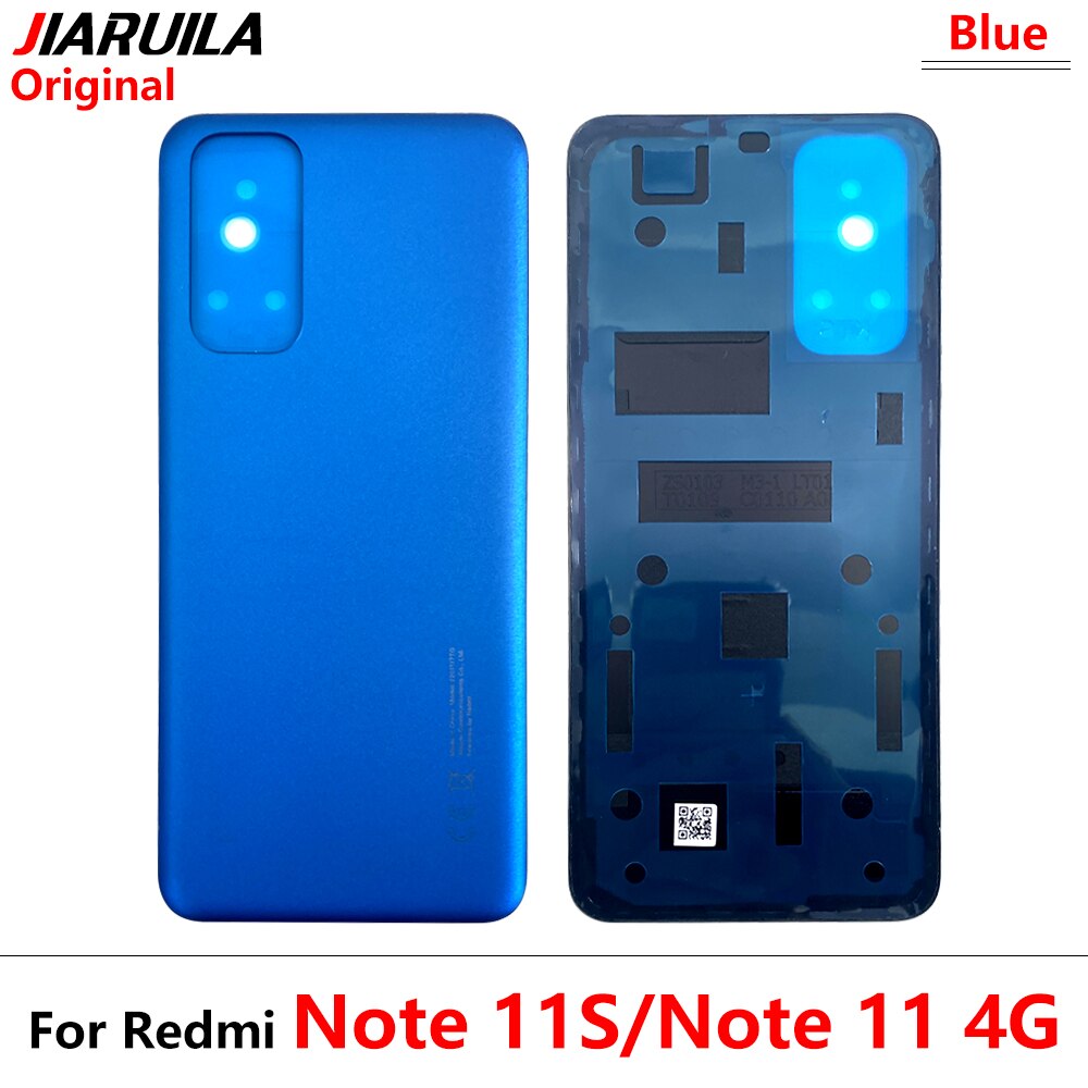 Original For Note 11 Pro Plus Battery Back Cover Rear Door Housing Cover For Suitable For Xiaomi Redmi Note 11 4G 11 Pro Camera With Frame