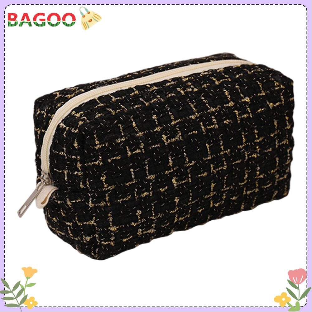 Cosmetic Pouch Large Capacity Make Up Organizer Pouch Portable Travel Aesthetic Zipper Pencil Cases Pouch